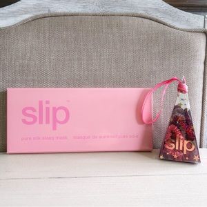 Slip Pure Silk Set Eye Mask and Slip Hair Ties New